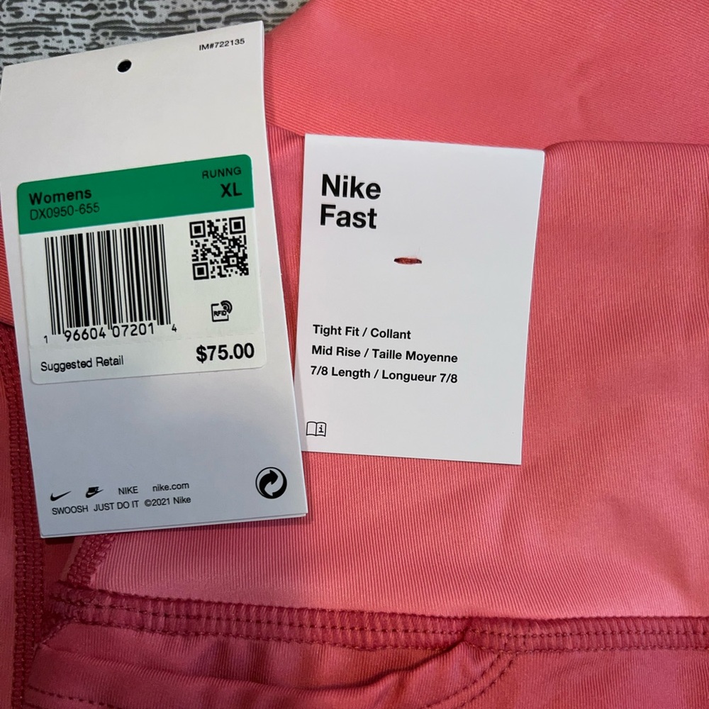 Brand New Nike Womens Leggings Size XL